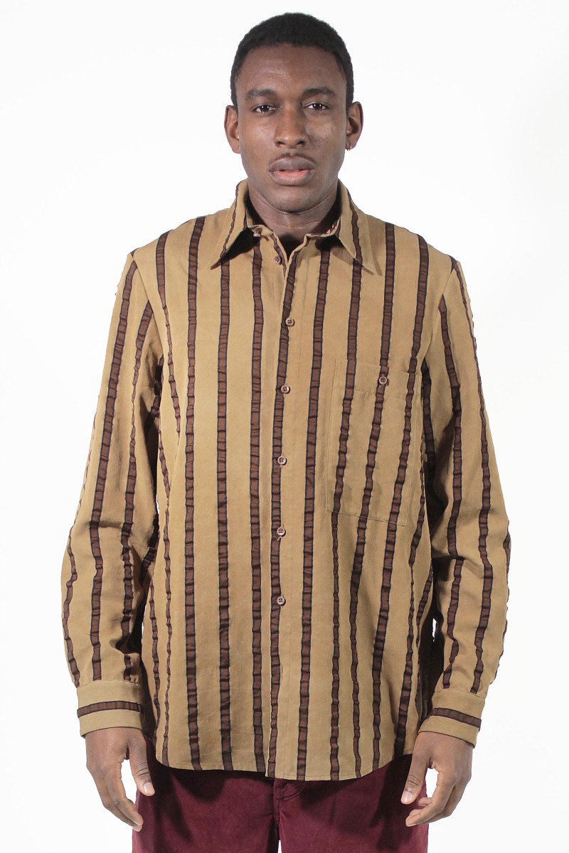 Tab Stripe Shirt